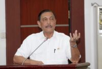 Menteri Koordinator Bidang Maritim dan Investasi Luhut Binsar Pandjaitan. (Dok. Lemhannas.go.id) 