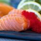 Salmon salah satu ikan yang dapat membantu mempertahankan kadar kolesterol baik. (Pexels/Valeria Boltneva)