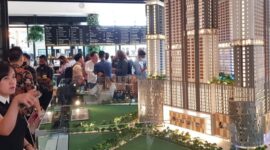 Calon penyewa tenant Pakuwon Mall Bekasi dan pembeli apartemen Pakuwon Residences Bekasi terlihat antusias
