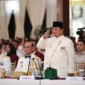 Menteri Pertahanan Prabowo Subianto memberikan pembekalan kepada ratusan kadet Universitas Pertahanan (Unhan) RI. (Dok. Tim Media Prabowo Subianto)