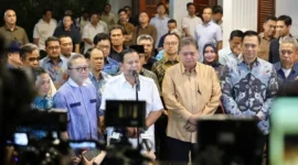 Prabowo Subianto, calon presiden (capres) dari Koalisi Indonesia Maju (KIM) secara resmi mengumumkan calon wakil presiden (cawapres) yang akan mendampinginya.