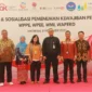 OJK Sosialisasi Pemenuhan Kewajiban Perizinan WPPE, WPEE, WMI, dan WAPERD untuk Menguatkan Integritas Pasar Modal Indonesia. (Doc.Ist)