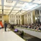 Menteri Pertahanan Prabowo Subianto di acara Kadin-Zhejiang Welcoming Gala Dinner yang digelar di Jakarta. (Dok Tim Media Prabowo Subianto)