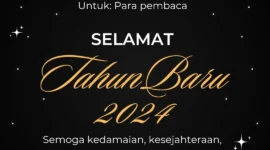 Anda bisa menyampaikan ucapan dan pesan keren seperti ini dengan Rp100 ribu saja/media, dan ada 100an media yang bisa dipilih sebagai placement. (Dok. Sapulangit.com/Timothy)