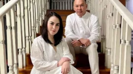 pengusaha properti Faisal Haris bersama isterinya jennifer Dunn. (Instagram.com/@jeje_haris89)