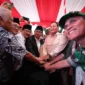 Menteri Pertahanan (Menhan) RI Prabowo Subianto di Bangkalan, Madura, Jawa Timur. (Dok. Tim Media Prabowo)

