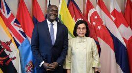 Menkeu Sri Mulyani Indrawati dan Managing Director IFC Makhtar Diop Adakan Pertemuan Bilateral