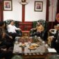 Prabowo Subianto Ajak Jaga Persatuan Nasional Bersama, Ketum Partai Berkumpul Duduk Satu Meja di HUT