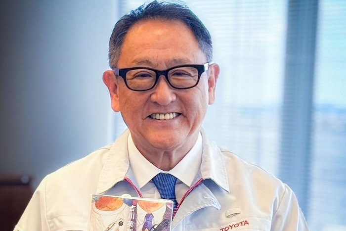Bos Toyota, mantan CEO, dan anggota keluarga pendiri Toyota, Akio Toyoda. (Instagram.com @akiotoyoda_official)