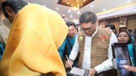 Ratusan Petani Muda Nobatkan Wamentan Sudaryono Sebagai Bapak Pembina Petani Milenial