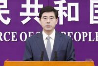 Juru Bicara Kementerian Perdagangan Tiongkok He Yadong. (Dok. Indonesian.cri.cn)