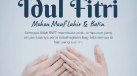 Jadikanlah kantongmu setebal duit syukurmu yang berlimpah dan senyummu setebal ketupat