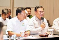 Kepala NFA Arief Prasetyo Adi dalam persamuhan di Jakarta. (Dok. Bapanas)