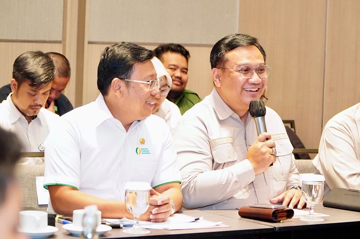 Kepala NFA Arief Prasetyo Adi dalam persamuhan di Jakarta. (Dok. Bapanas)