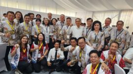 Kepada Jenazah Murdaya Widyawimarta Po, PSMTI Antar dan Berikan Penghormatan Terakhir