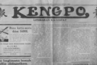 Harian Keng Po dibredel pada 1 Agustus 1957, namun penting untuk dicatat bahwa pembredelan ini tidak serta merta menghentikan penerbitannya sepenuhnya. (Dok. Barangantikklasik.blogsspot.com)