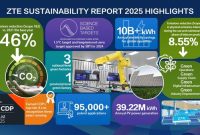 ZTE Rilis Laporan Keberlanjutan 2025, Dorong Pembangunan Berkelanjutan lewat AI