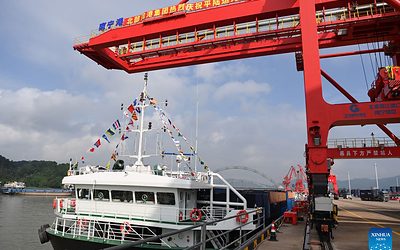 Xinhua Silk Road: Tiongkok Buka Kanal Utama dari Sungai ke Laut, Ciptakan Jalur Pintas Perdagangan ke Asia Tenggara