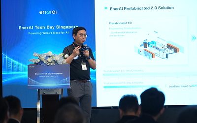 Dari Energi hingga Cip, EnerAI Hadirkan Solusi Kelistrikan AIDC Full-Stack di Tech Day Singapore 2026