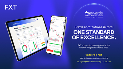 FXT Raih Nominasi Resmi Finance Magnates Awards 2026 Kategori Broker of the Year, Most Innovative Broker, Most Trusted Broker, dan Best Overall Broker