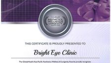 Bright Eye Clinic Raih Gelar “Ophthalmology Wellness Clinic of the Year in Korea” di Ajang 2026 GlobalHealth Asia-Pacific Awards