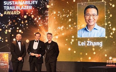 Pendiri dan CEO Envision Lei Zhang Raih Penghargaan “Sustainability Trailblazer” di Ajang Reuters Global Sustainability Awards 2026
